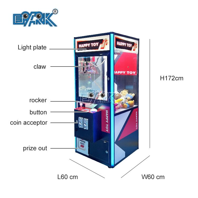 mini claw machine coin operated arcade machine-147