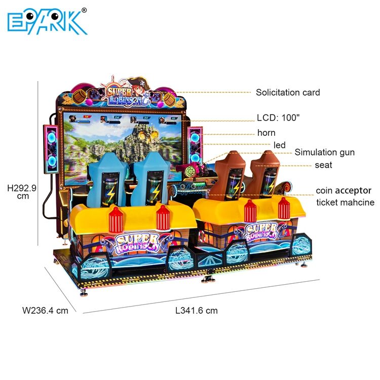 Coin Operated Shooting Arcade Machine