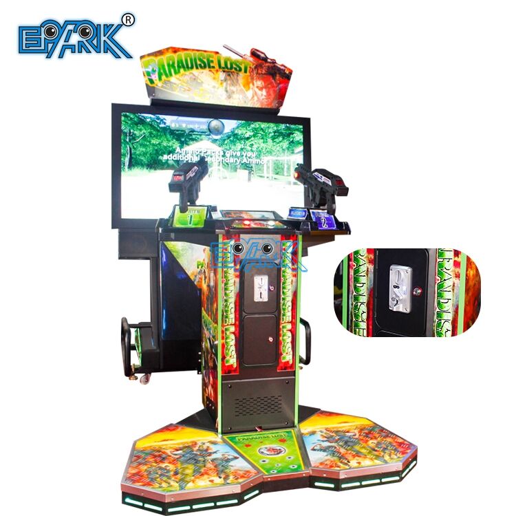 Entertainment Center 2 Player Video Amusement Shooting Game Machine Simulator Arcade Machine