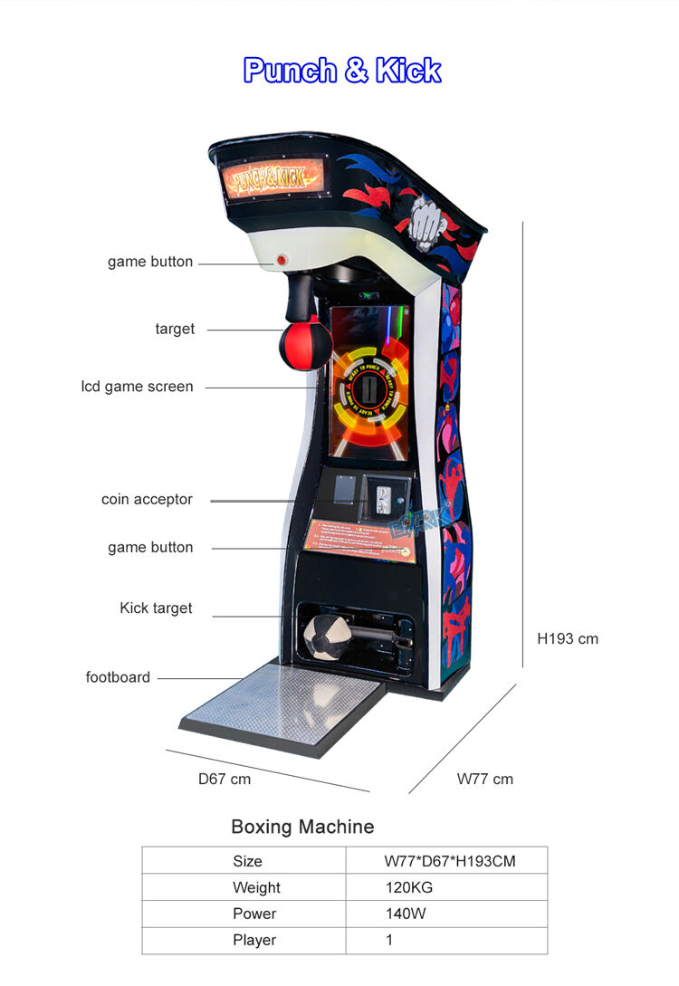 Ընտրեք EPARK բռնցքամարտի մեքենաները՝ պրոֆեսիոնալ կատարում և մշակված կառուցվածք