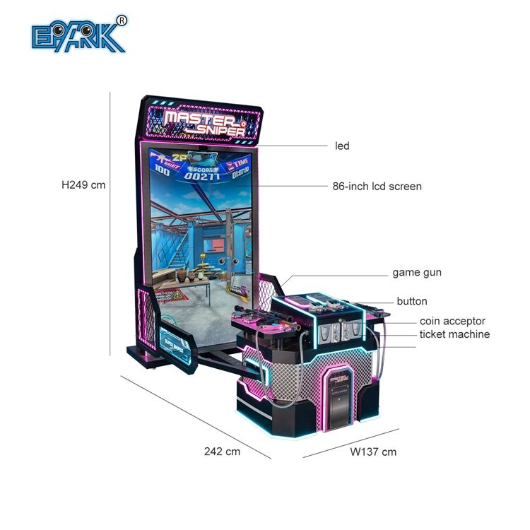 Amusement Shooting Game Video Family Fun Gun Shooting Machine Arcade Game Machine