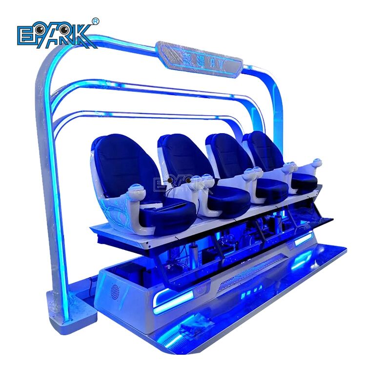 9d VR 4 Seats Multiplayer Cinema VR Games