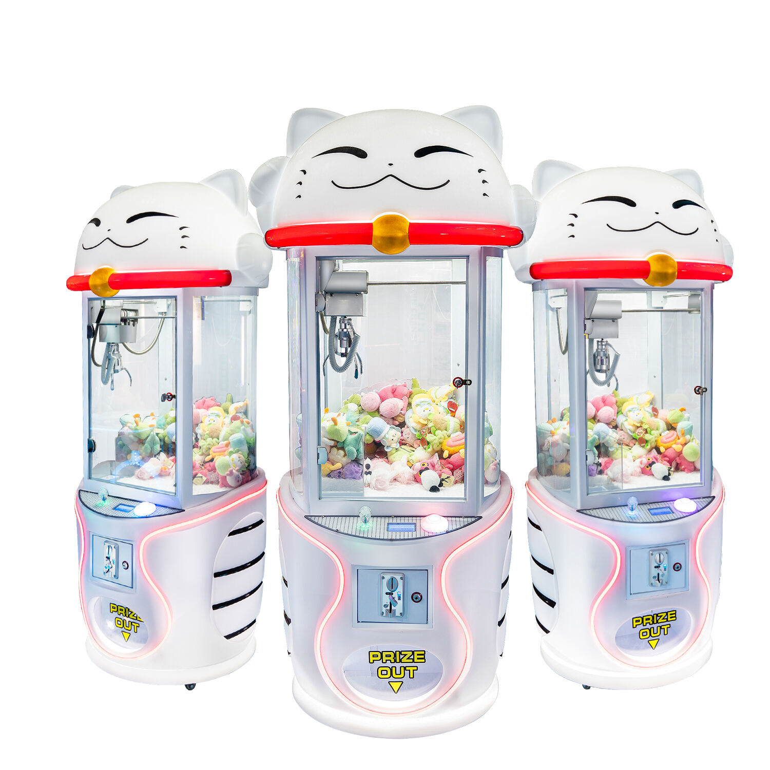 coin operated 4 players prize vending machine -144