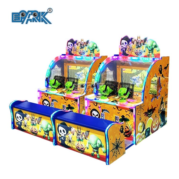 Coin Operated Kids Ball Shooting Arcade Machine 