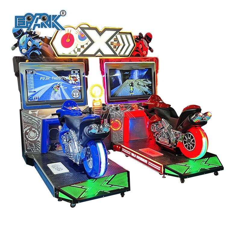 Motorcycle Driving Arcade Game Simulator Coin-operated Double Motorcycle Racing Machine