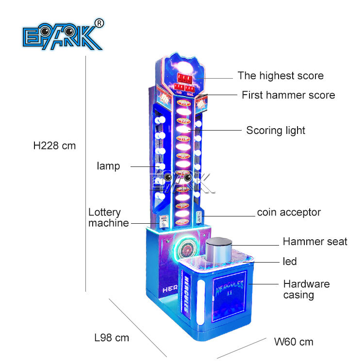 King of Hammer Boxing Machine Coin Operated Arcade Machine