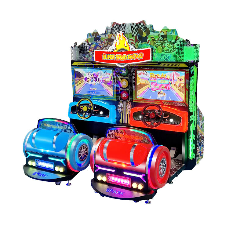 High - Speed Thrills: Speed Electronic Video Coin Operated Car Racing ...