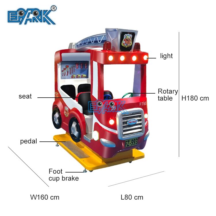 Swing Car Kiddie Ride Machines Coin Operated Games