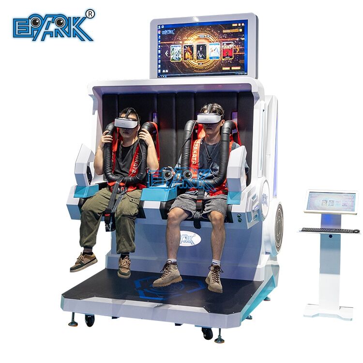 Other Amusement Park Products Realistic 9d Cinema Double Videos Games 360 Vr Simulator