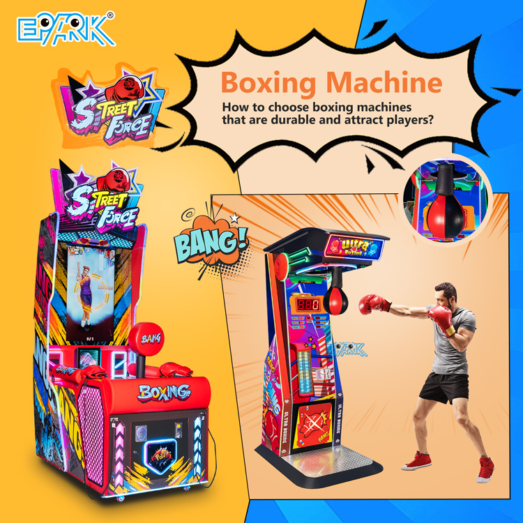 Como escolher máquinas de boxe que sejam duráveis e atraiam jogadores?