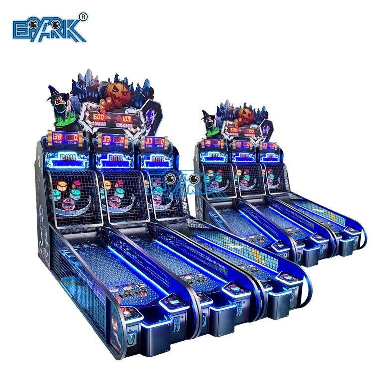 Coin Operated Games Lottery Happy Rolling Ball Bowling Machine