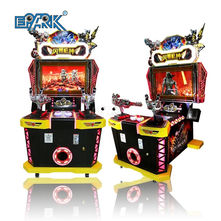 Video Arcade Machine Storm Gun Shooting Simulator Game Coin Operated Arcade Shooting Machine