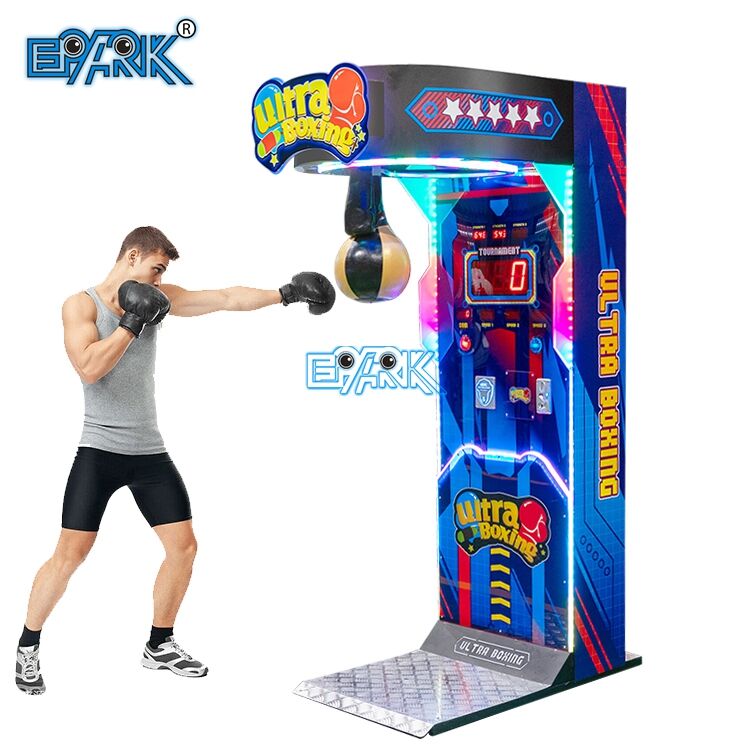 Coin Operated Arcade Game Punch Machines Metal Boxing Arcade Machine Punching Boxing Machine