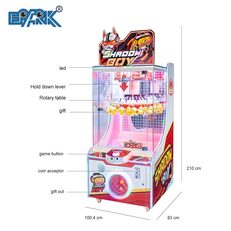 Coin Operated Clip Prize Game Machine Automatic Toy Claw Crane Machine