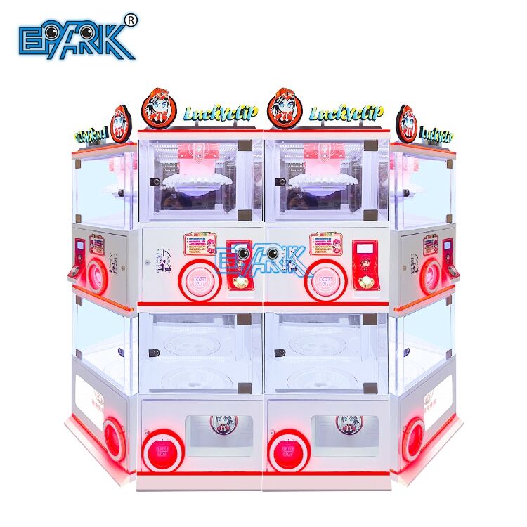 Coin Operated Arcade Clip Sticker Card Snack Gift Prize Game Vending Game Claw Machine