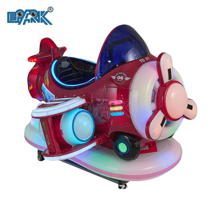 Coin Operated Rocking Car Electric Children Plane Mp5 Rocking Machine Kiddie Ride