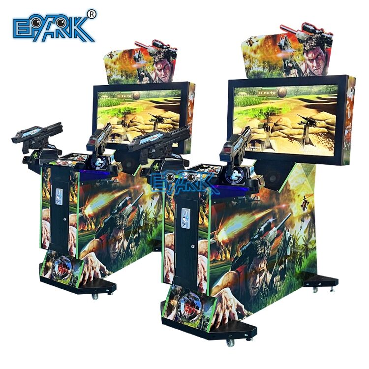 Amusement Shooting Machine Coin Operated Video Arcade Shooting Game Machine