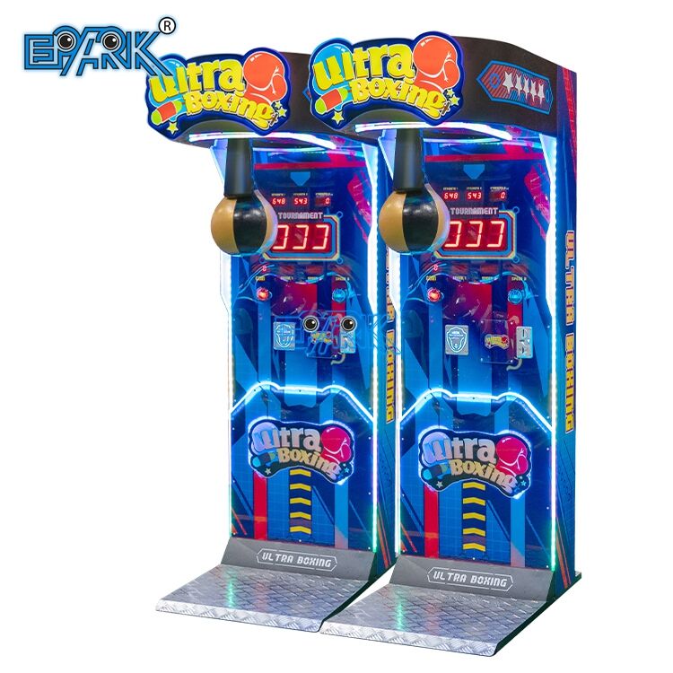 Coin Operated Arcade Game Punch Machines Metal Boxing Arcade Machine Punching Boxing Machine