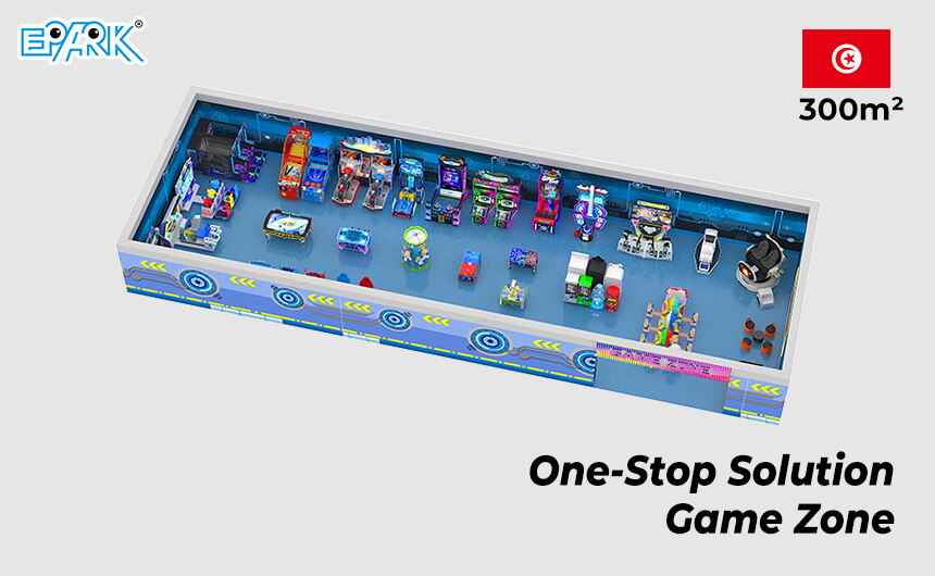 проект ігрового центру в Тунісі 300 м²