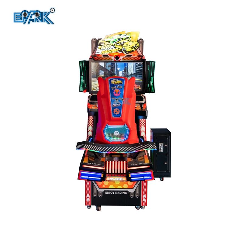 Indoor Amusement Simulator Driving Coin Operated Arcade Racing Simulator Car Driving Game Machine