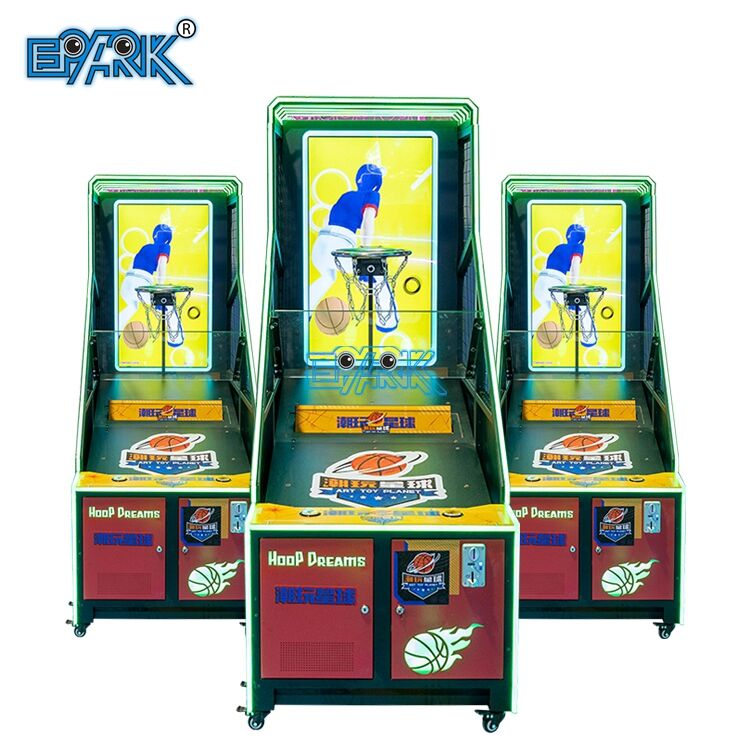 Kids Basketball Machine Shooting Hoop Ball Machine