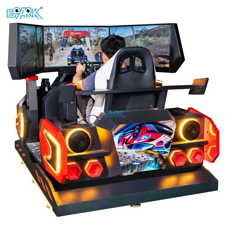 Immersive 6 Axis Arcade Racing Simulator Machine