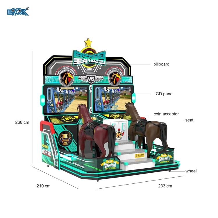 2 Players Arcade Game Sport Horse Racing Horse Racing Game Machine