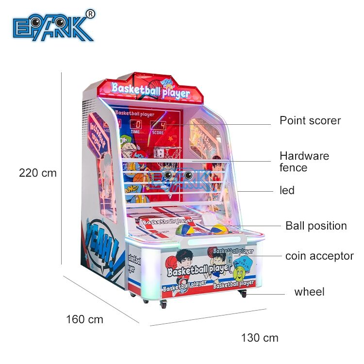 Indoor Coin Operated Amusement Park Shooting Machine