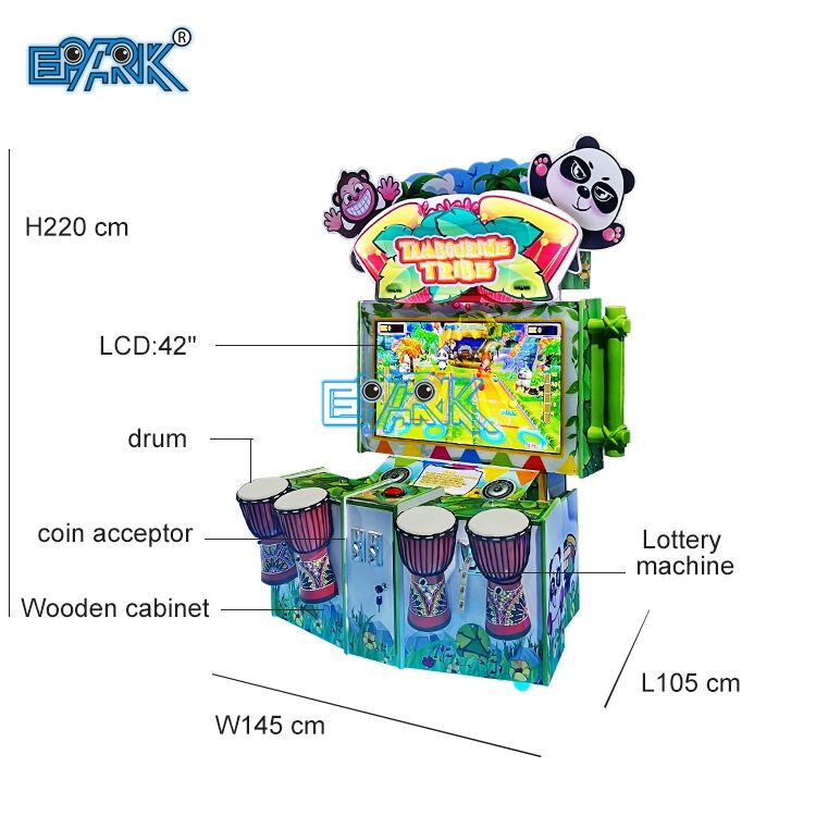 Kids Drum Music Redemption Ticket Music Game Machine
