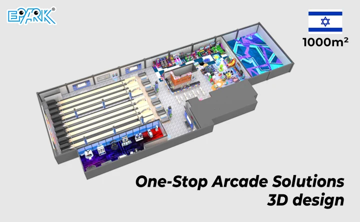 1000m² イスラエルエンターテインメントセンター プロジェクト