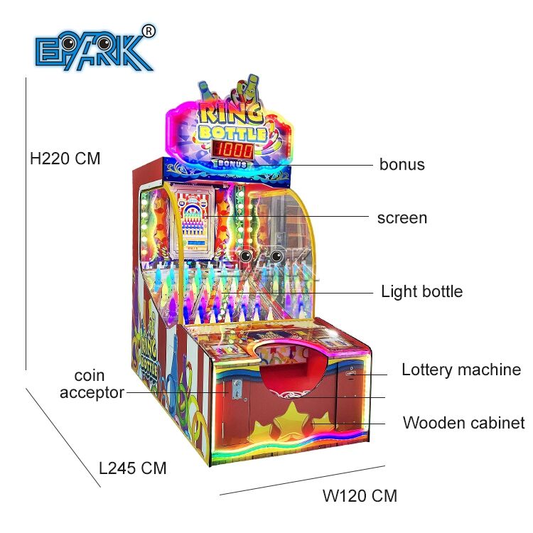 Arcade Game Machine Throwing Ring Game
