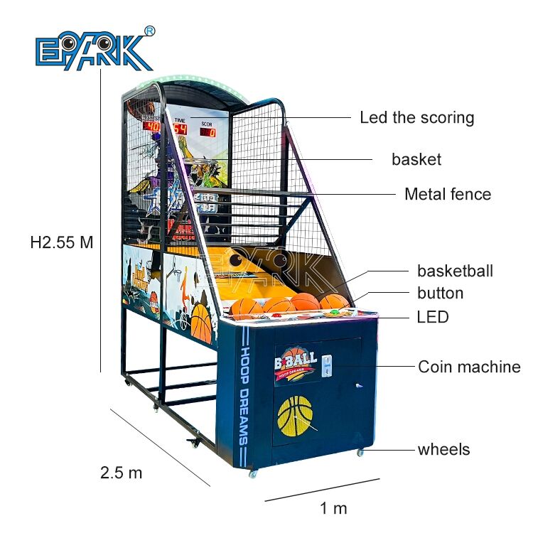 Amusement Park Street Basketball Shooting Machine