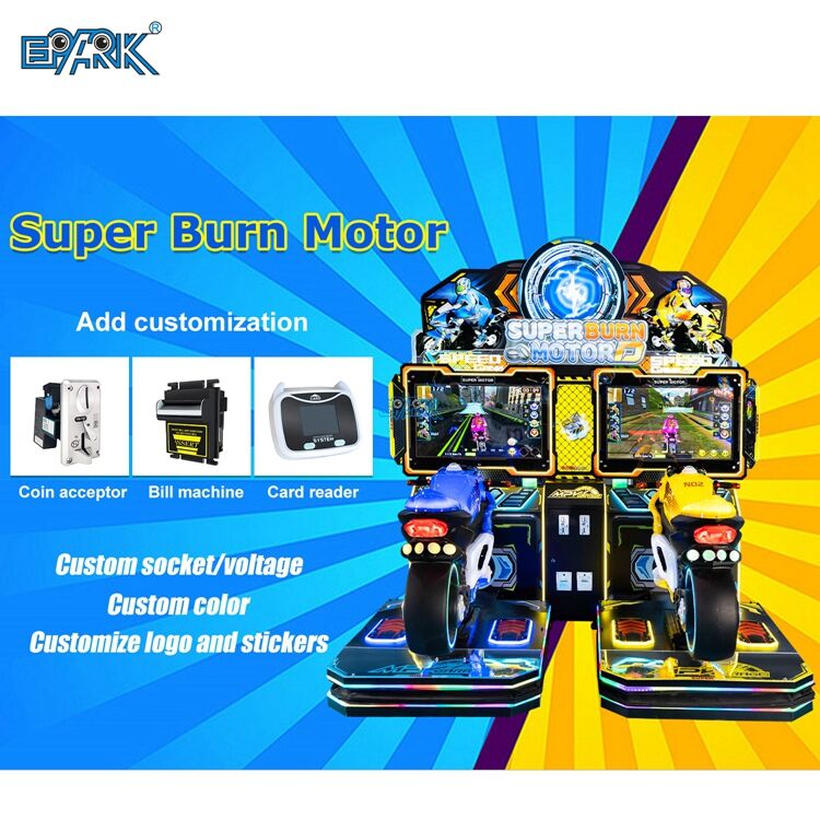 Factory 2 Player Motorcycle Racing Arcade Machine