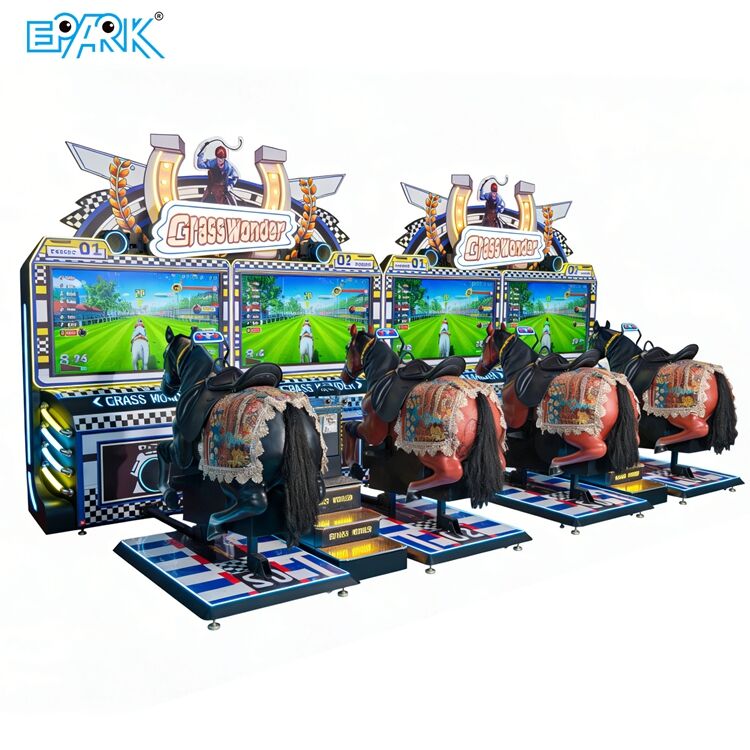 Horse Racing Arcade Machine Riding Simulator Game Machine