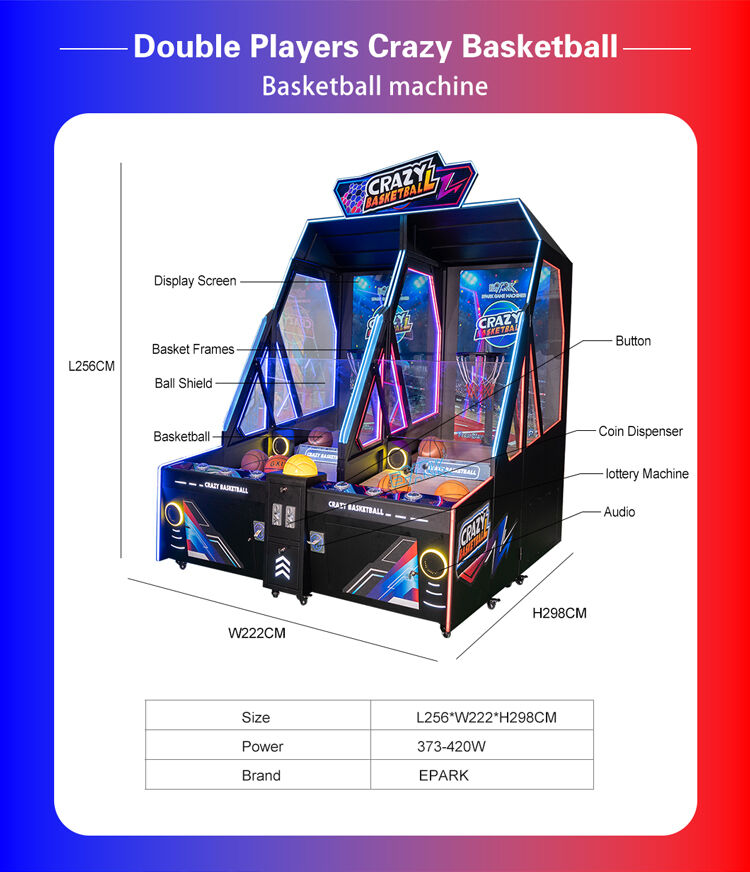 Choose EPARK Basketball Machines - Exciting Gameplay & Sturdy Quality