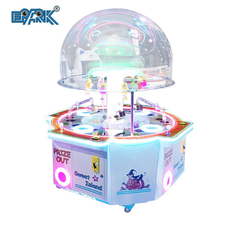 Coin Operated Prize Game Machine Clip Prize Gift Game Claw Machine