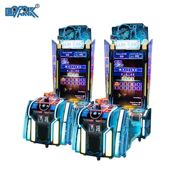 Coin-Operated Video King Shooting Arcade Game Machine Metal Skill Shooter Simulator