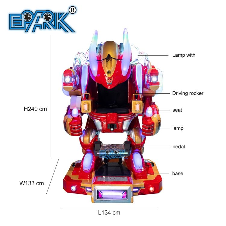 Amusement Park Entertainment Games Walking Robot Ride
