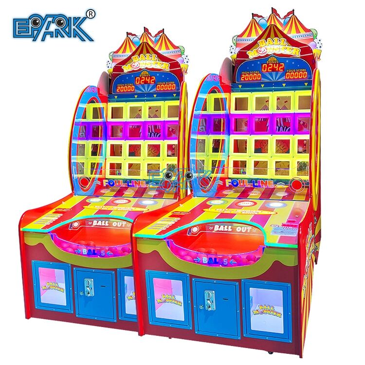 Coin Operated Throwing Ball Ticket Machine