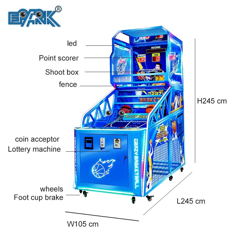 Electronic Basketball Shooting Game Arcade Machine