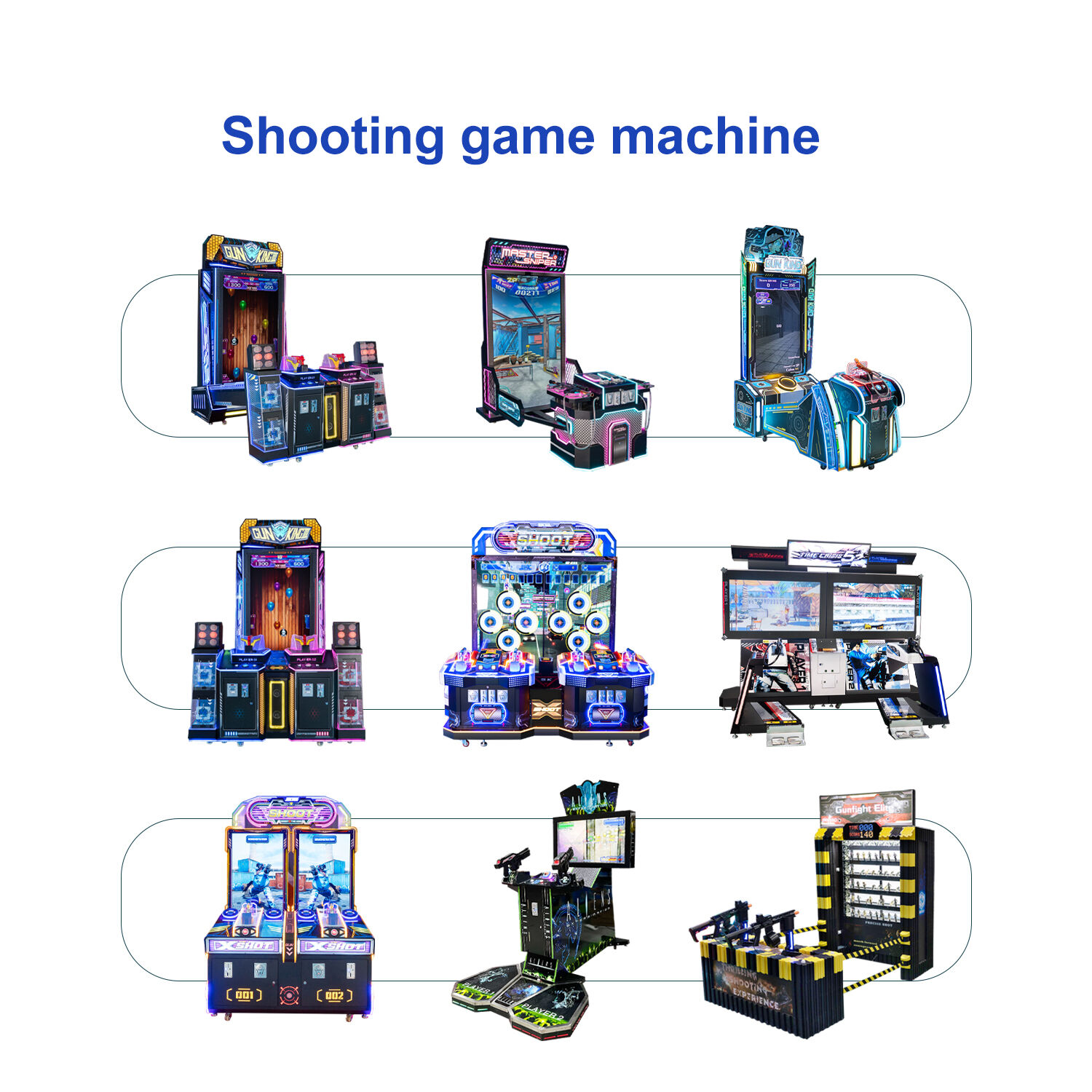 Coin Operated Gun King Shooting Game Machine: Unleash Your Inner Marksman!