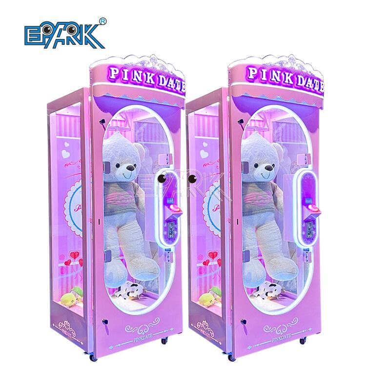 Pink Date Arcade Claw Machine Cut Prize Machine