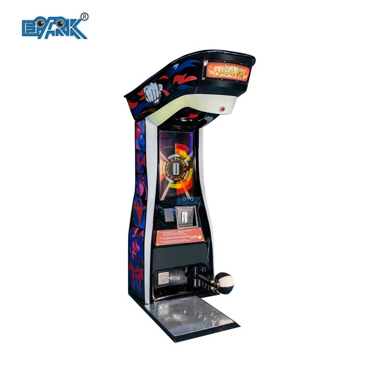 coin operated arcade game punch machines metal boxing arcade machine punching boxing machine-148