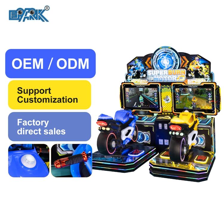 Factory 2 Player Motorcycle Racing Arcade Machine