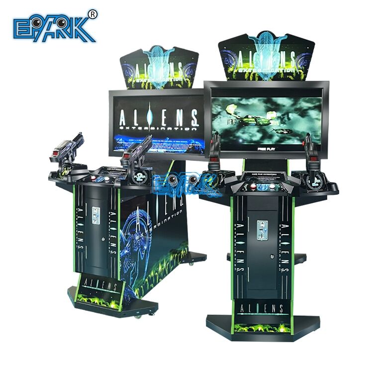 entertainment center 2 player video amusement shooting game machine simulator arcade machine-145