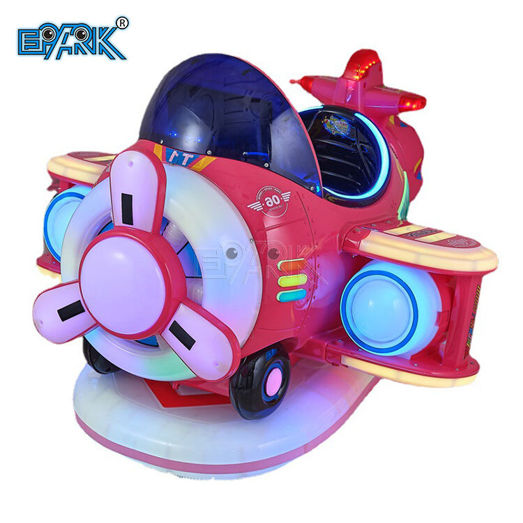 Coin Operated Rocking Car Electric Children Plane Mp5 Rocking Machine Kiddie Ride