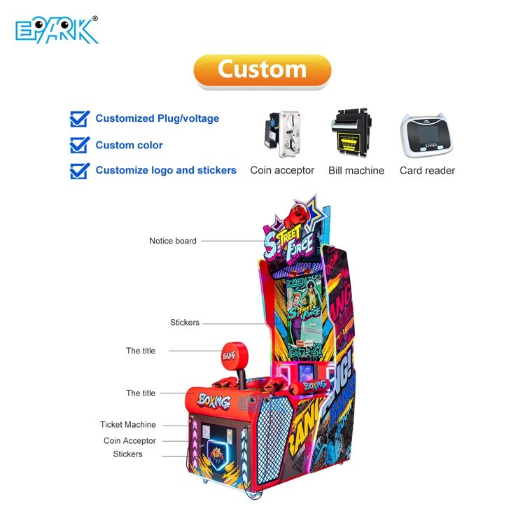 Coin Operated Boxing Machine Supplier