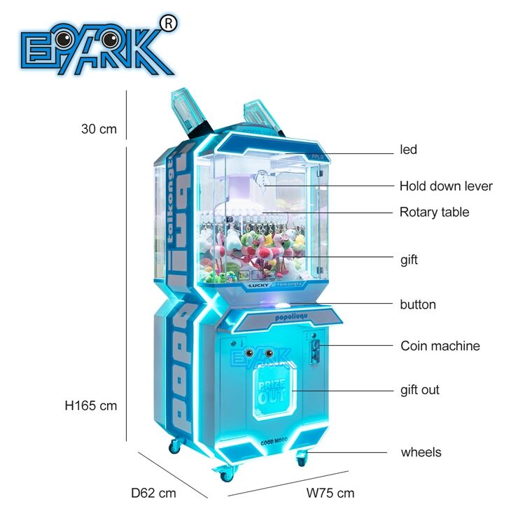 New Clamp Vending Game Machine Tech Rabbit Clamp Game Gift Prize Clip Machine Clamp Game Machine