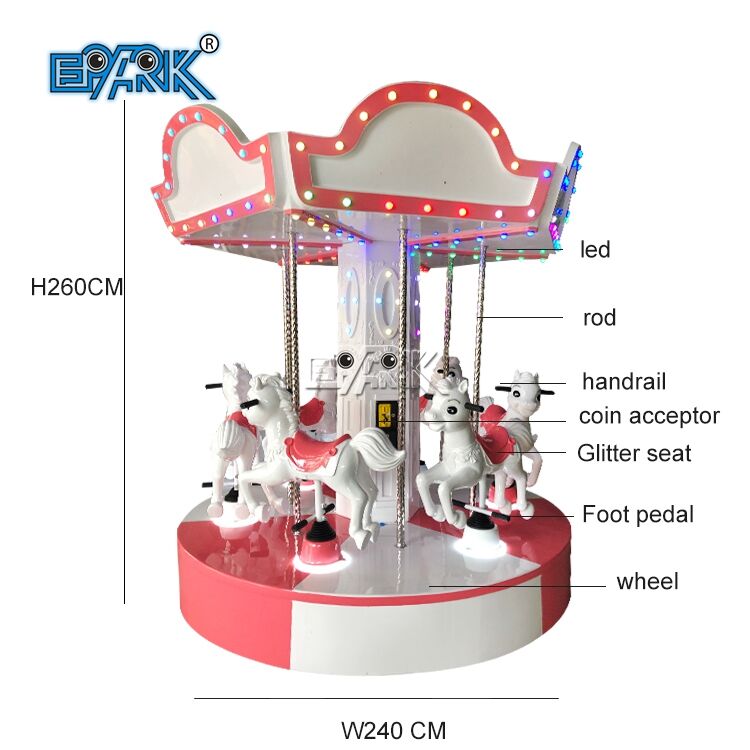 Choose EPARK Carousel Rides - Exquisite Design & Safe Operation