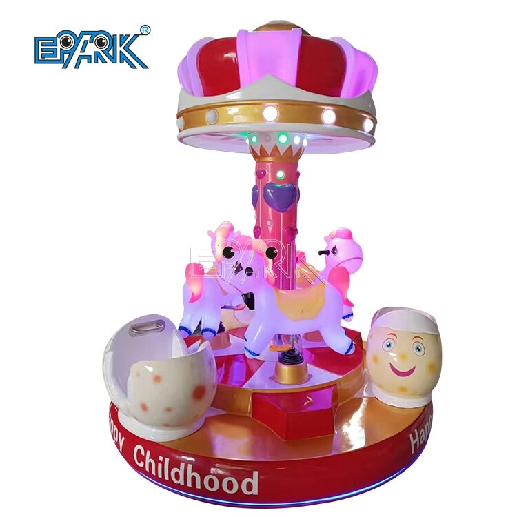 Rides Equipment 6 Player Carousel Merry Go Round